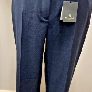 Massimo Dutti Dark Blue Trousers